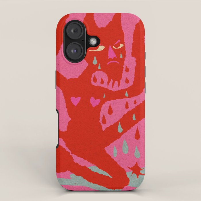 sad devil iPhone Case Gallery Image 1