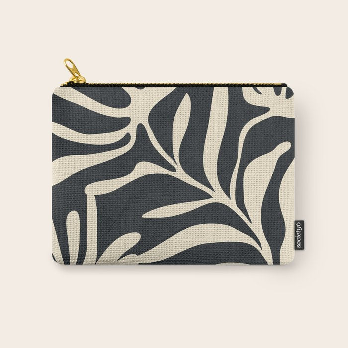 Minimal Abstract Art Plant 1 Carry All Pouch Gallery Image 1