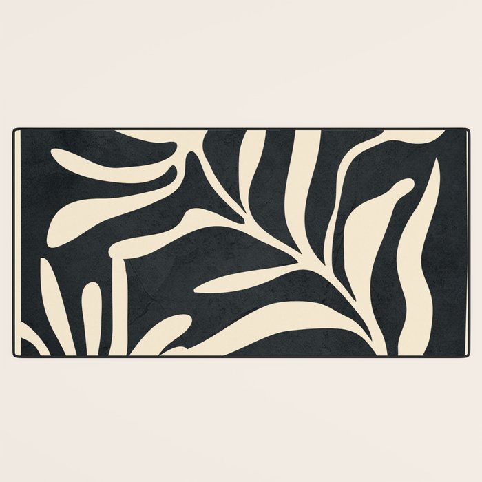 Minimal Abstract Art Plant 1 Desk Mat Gallery Image 3