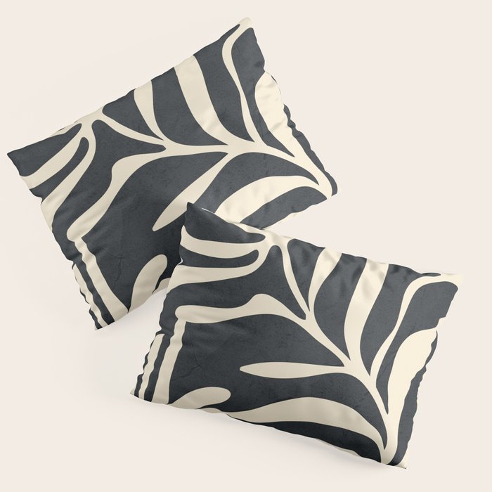Minimal Abstract Art Plant 1 Pillow Sham Gallery Image 3