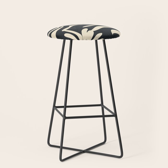 Minimal Abstract Art Plant 1 Stool Gallery Image 1