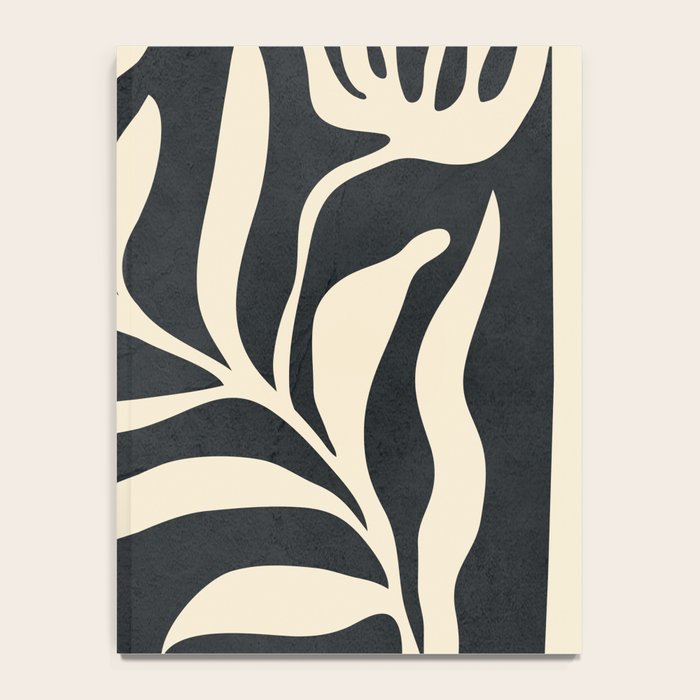 Minimal Abstract Art Plant 1 Notebook Gallery Image 4