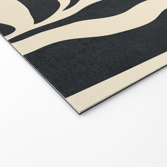 Minimal Abstract Art Plant 1 Welcome Mat Gallery Image 2