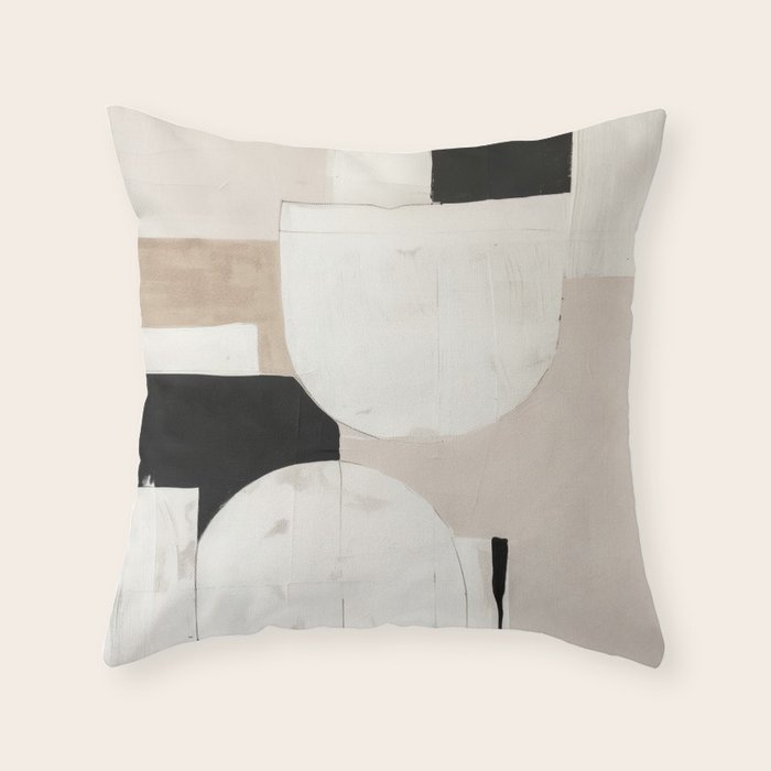 Silent Forms 1 Throw Pillow Gallery Image 6