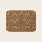 Night Cheetahs - Copper Brown Bath Mat Gallery Image 1