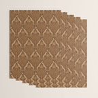 Night Cheetahs - Copper Brown Wrapping Paper Gallery Image 3