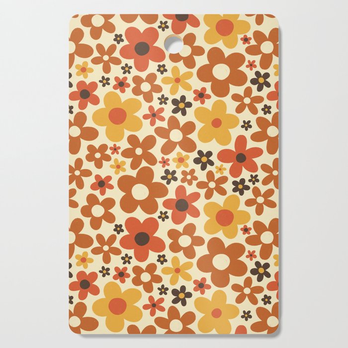 Flower Power #3 Cutting Board Gallery Image 1