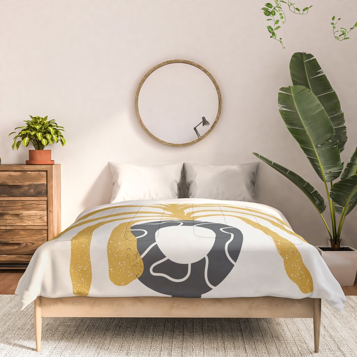 Modern Vase #5 Comforter Gallery Image 3