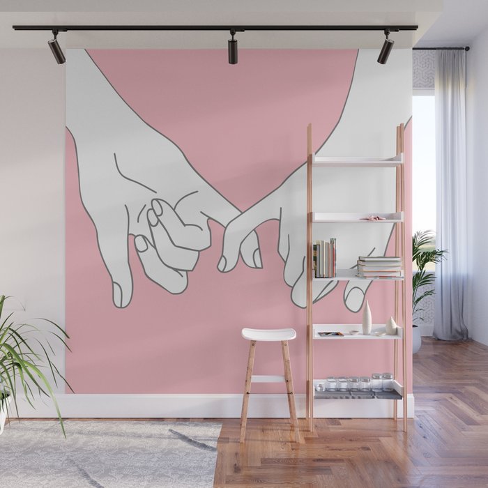 Pinky Promise 2 Wall Mural Gallery Image 1