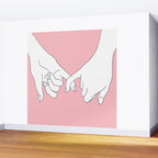 Pinky Promise 2 Wall Mural Gallery Image 2