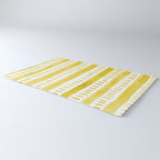 Watercolor lines - yellow Rug Gallery Image 3