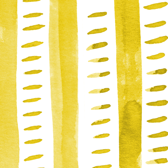 Watercolor lines - yellow Coffee Mug Gallery Image 2