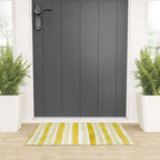 Watercolor lines - yellow Welcome Mat Gallery Image 3