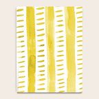 Watercolor lines - yellow Notebook Gallery Image 4
