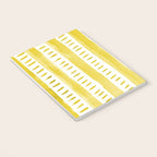 Watercolor lines - yellow Notebook Gallery Image 3