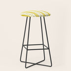 Watercolor lines - yellow Stool Gallery Image 1