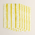 Watercolor lines - yellow Wrapping Paper Gallery Image 3
