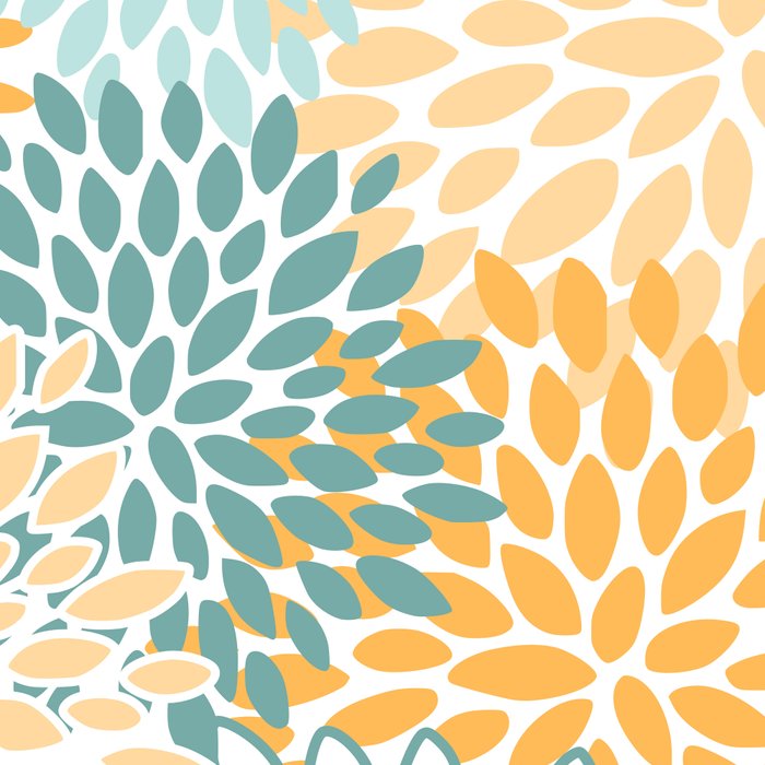 Modern, Floral Prints, Green and Yellow Coffee Mug Gallery Image 2