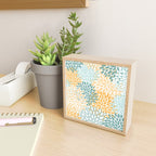 Modern, Floral Prints, Green and Yellow Mini Art Print Gallery Image 2