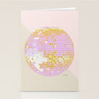 Disco Ball - Peach Stationery Card Gallery Image 2