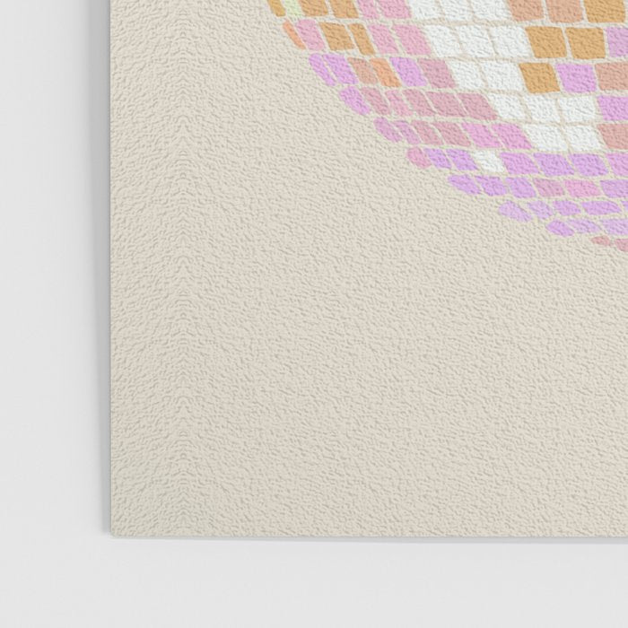 Disco Ball - Peach Poster Gallery Image 3