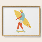 Skater from 70s Serving Tray Gallery Image 1