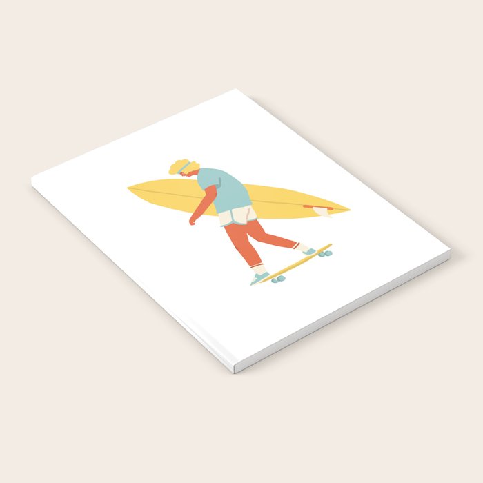 Skater from 70s Notebook Gallery Image 2