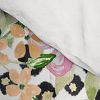 Elegant Leopard Print and Floral Design Comforter Gallery Image 4