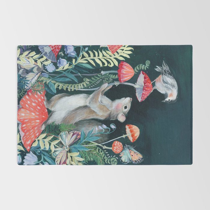 Mushroom garden Rug Gallery Image 2