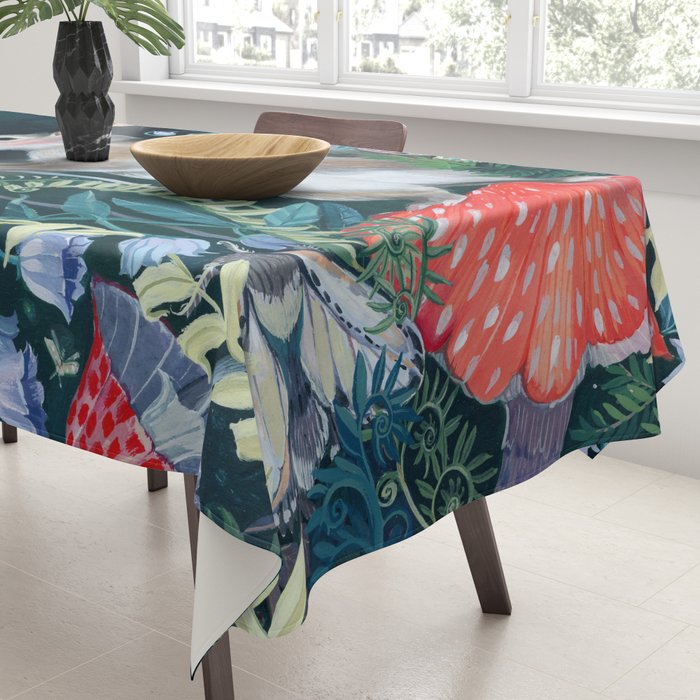 Mushroom garden Tablecloth Gallery Image 3