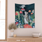 Mushroom garden Wall Tapestry Gallery Image 2