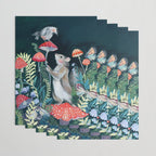 Mushroom garden Wrapping Paper Gallery Image 3