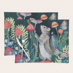 Mushroom garden Placemat Gallery Image 1