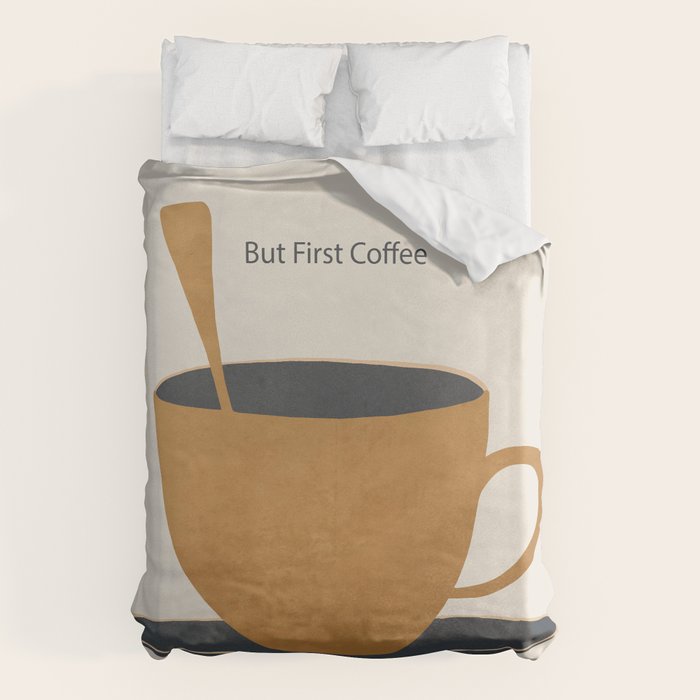 But First Coffee 2 Duvet Cover Gallery Image 6