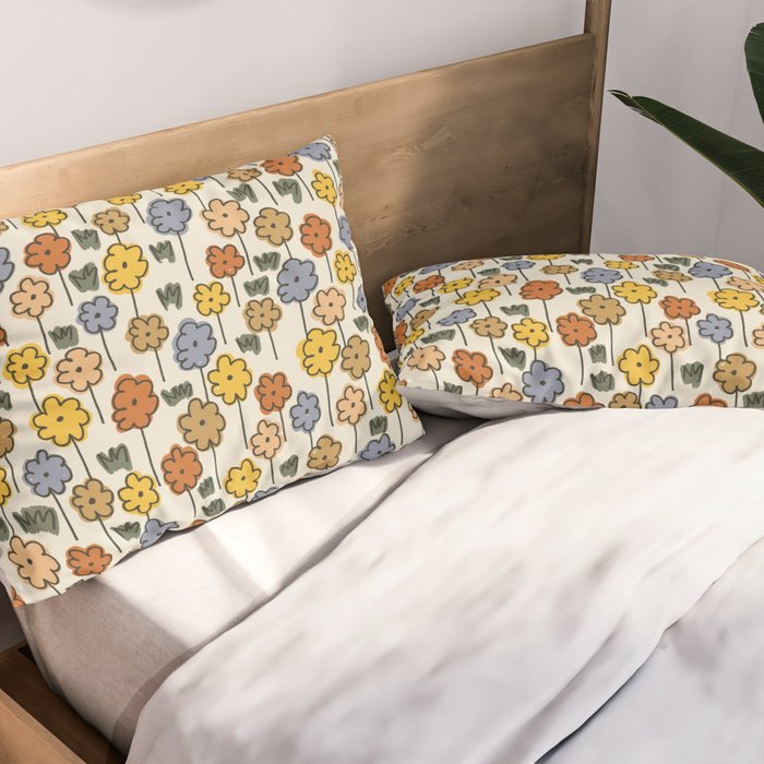 Summer Garden #14 Pillow Sham Gallery Image 2