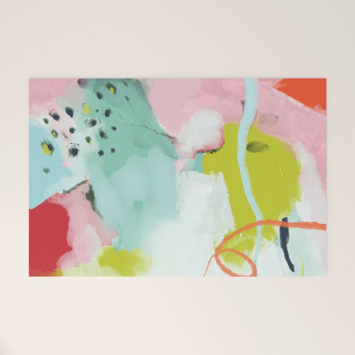 landscape in spring Welcome Mat Gallery Image 1