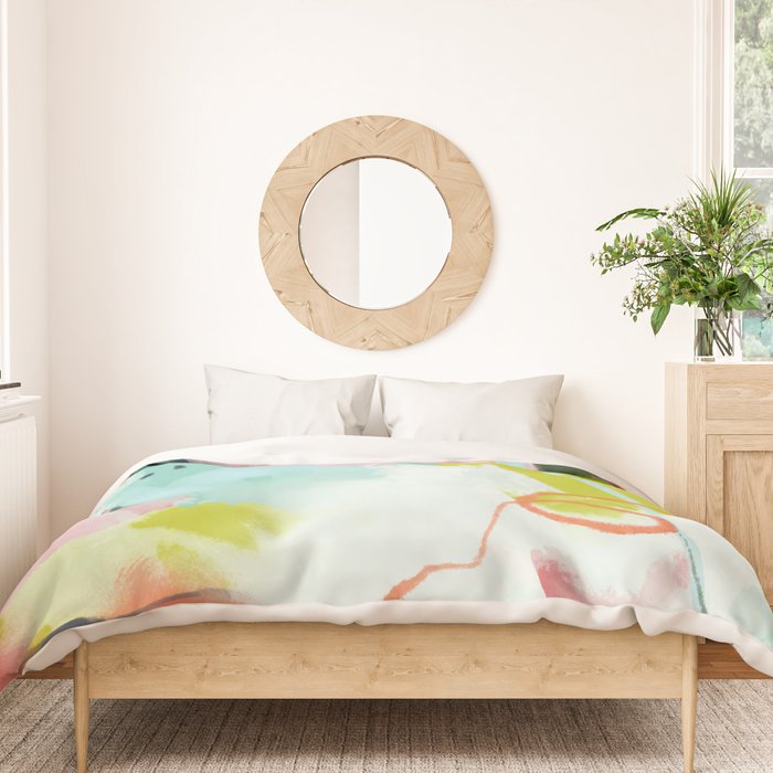 landscape in spring Duvet Cover Gallery Image 3