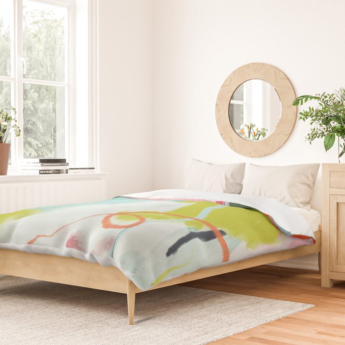 landscape in spring Duvet Cover Gallery Image 2