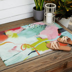 landscape in spring Outdoor Rug Gallery Image 2