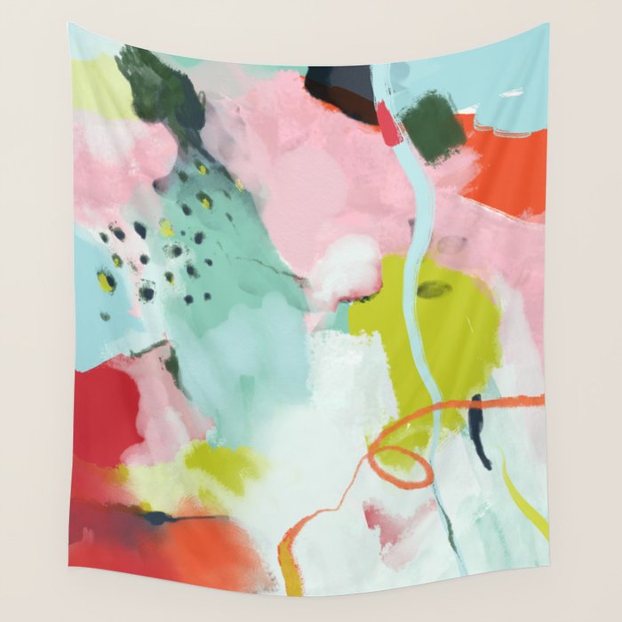 landscape in spring Wall Tapestry Gallery Image 4