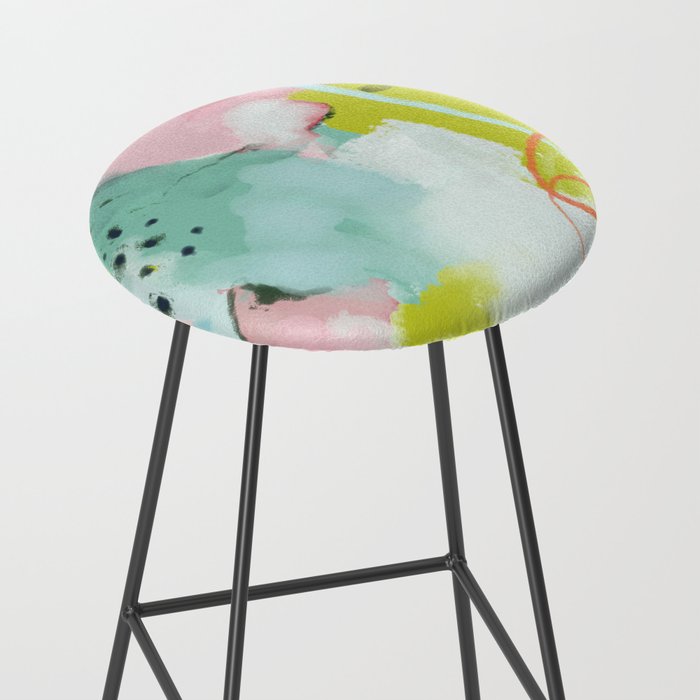 landscape in spring Stool Gallery Image 2