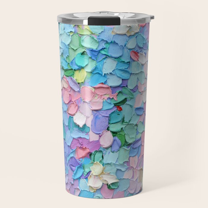 Pastel Petals Travel Mug Gallery Image 1