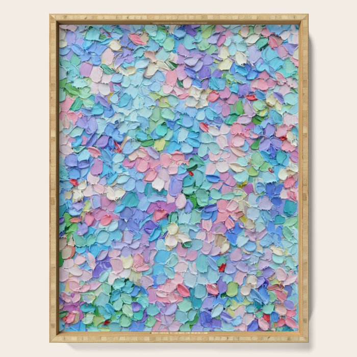 Pastel Petals Serving Tray Gallery Image 1