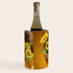 Sunflower Lady Wine Chiller Gallery Image 2