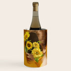 Sunflower Lady Wine Chiller Gallery Image 1