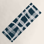 Tie Dye no. 1 in Indigo  Yoga Mat Gallery Image 1