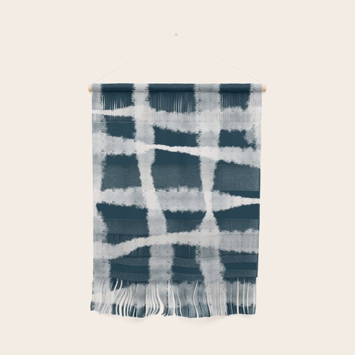 Tie Dye no. 1 in Indigo  Wall Hanging Gallery Image 1