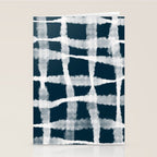 Tie Dye no. 1 in Indigo  Stationery Card Gallery Image 2