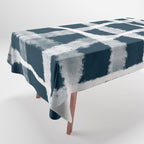Tie Dye no. 1 in Indigo  Tablecloth Gallery Image 1
