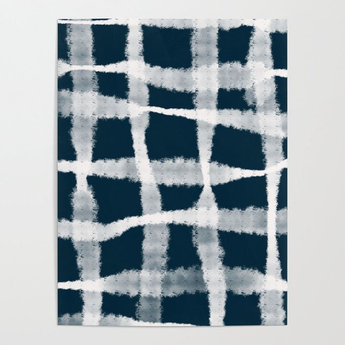 Tie Dye no. 1 in Indigo  Poster Gallery Image 4